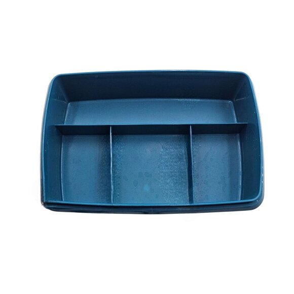 Tuppercraft by Tupperware Blue Sewing / Craft Storage Box - Picture 4 of 5
